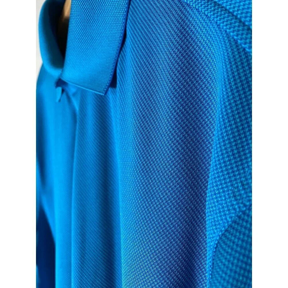 Ben Hogan Men's Golf Performance Short Sleeve Polo Shirt Bright Blue Size: Large - Picture 11 of 16